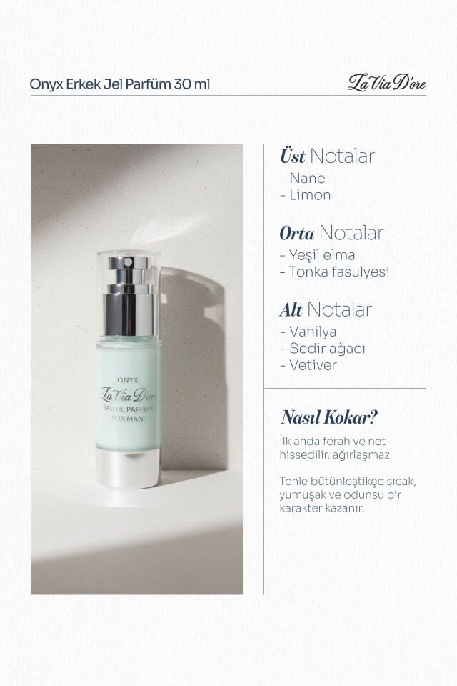 2’li Jel Parfüm Seti Onxy 2 × 30 ml EDP