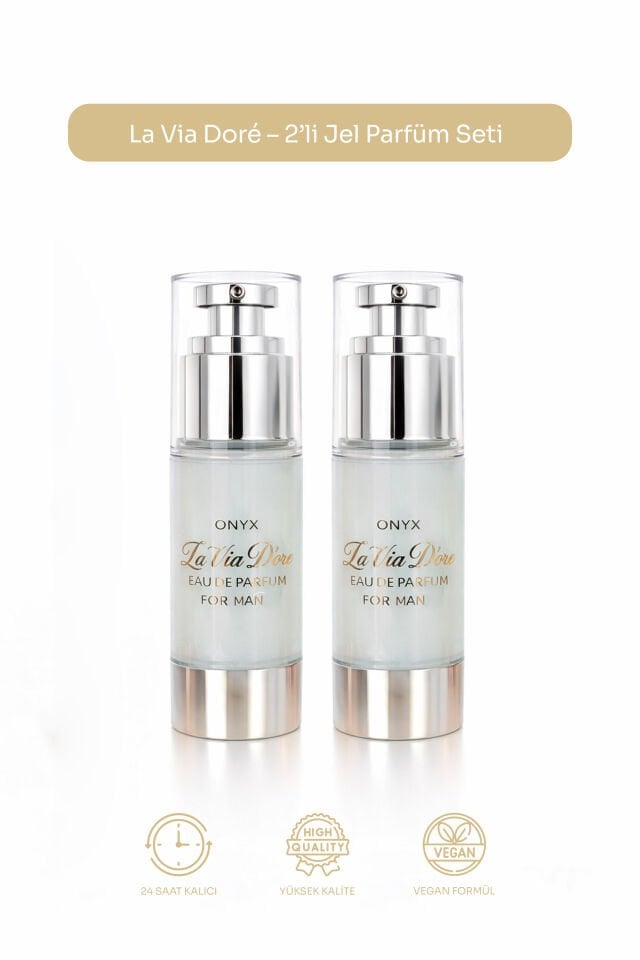 2’li Jel Parfüm Seti Onxy 2 × 30 ml EDP