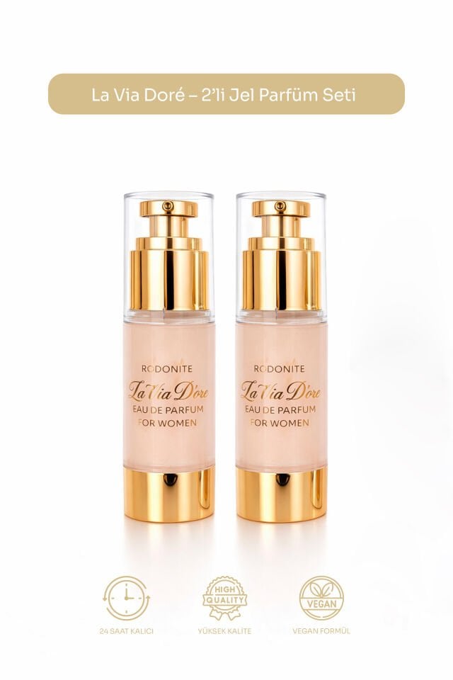 2’li Jel Parfüm Seti Rodonite 2 × 30 ml EDP