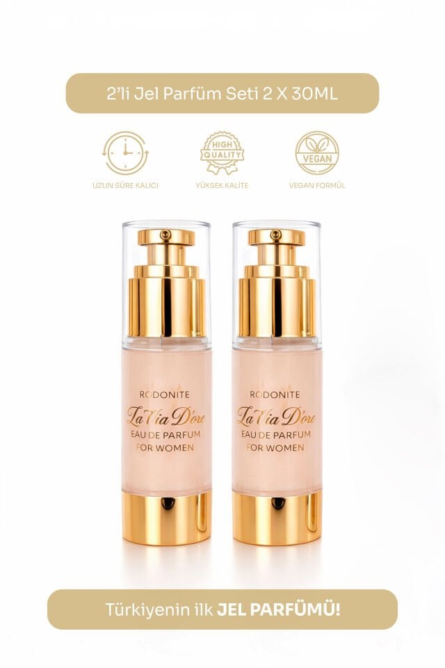 2’li Jel Parfüm Seti Rodonite 2 × 30 ml EDP