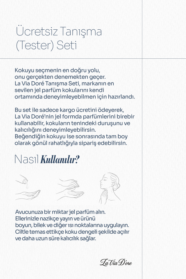 La Via Doré İlk Deneyim Seti 3 x 5ml