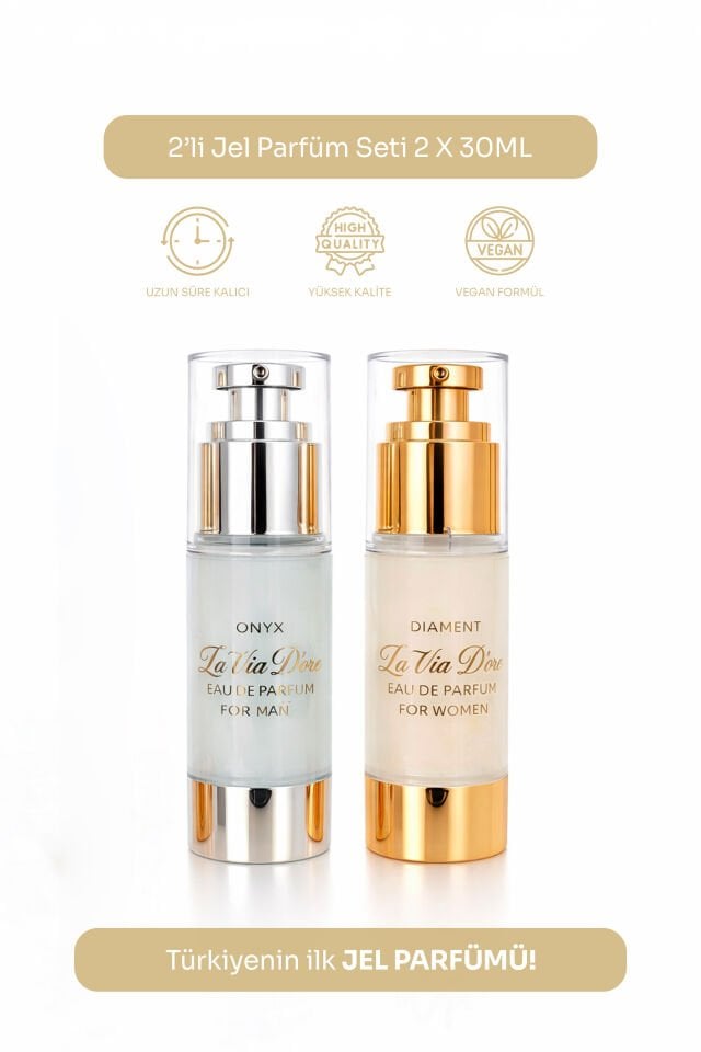 2’li Jel Parfüm Seti (Onyx + Diament) 2 × 30 ml EDP